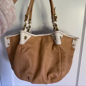 Brown orYANY bucket bag excellent used condition